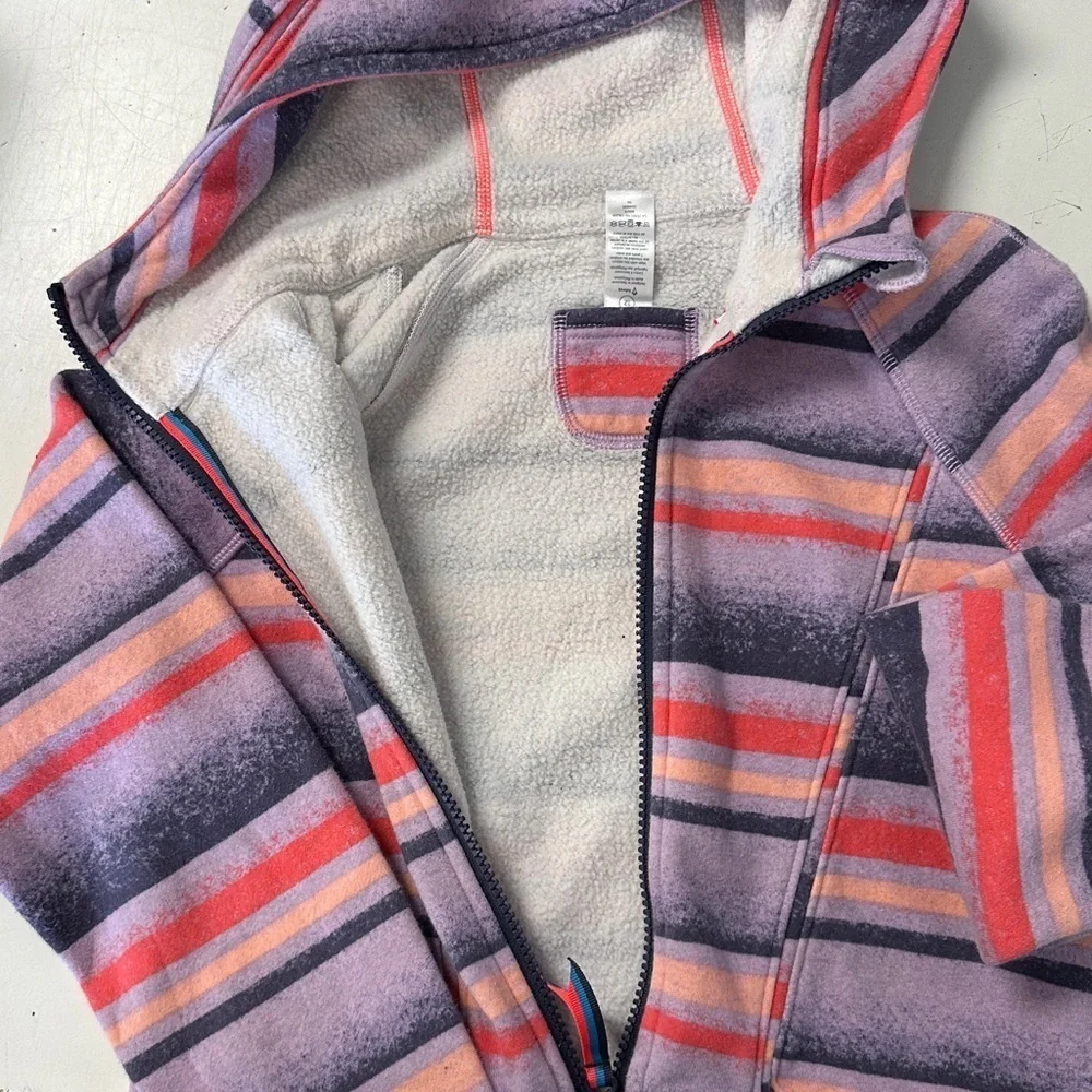 Ivivva Good in The Hood Scuba Hoodie 12 peach lavender